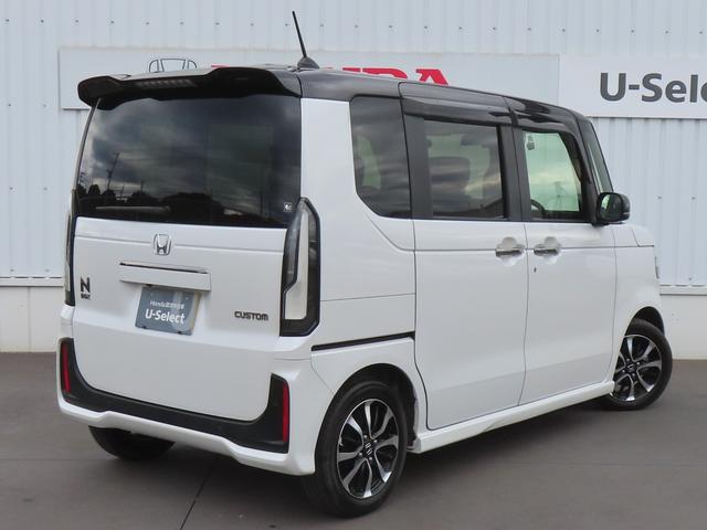 Ｎ－ＢＯＸカスタム コーディネートスタイル　認定中古車　電子制御パーキングブレーキ　両側パワースライドドア　シートヒーター　純正ナビ　全周囲カメラ　前後ドライブレコーダー　ＥＴＣ　フルセグ　ＣＤ／ＤＶＤ　ＵＳＢ接続　ＭＳ　Ｂｌｕｅｔｏｏｔｈ対応（62枚目）