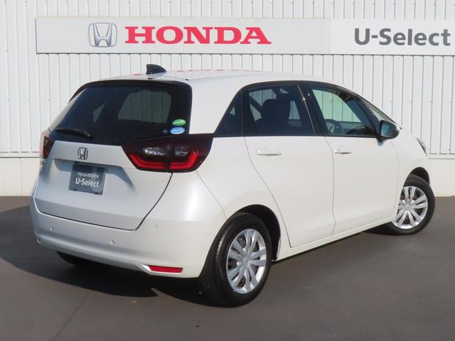 フィット ホーム 認定中古車 電子制御パーキングブレーキ 純正ナビ バックカメラ ETC ドライブレコーダー クルーズコントロール 障害物センサー イモビライザー レンタカーアップ CD USB Bluetooth対応(56枚目)