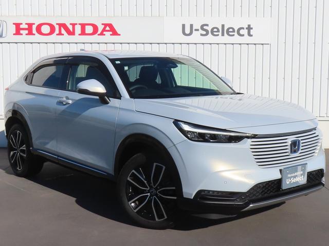 ヴェゼル ｅ：ＨＥＶＺ　認定中古車　ステアリングヒーター　電子制御パーキングブレーキ　シートヒーター　純正９インチナビ　バックカメラ　ＥＴＣ　クルーズコントロール　イモビライザー　純正アルミホイール　フルセグ　ＣＤ／ＤＶＤ（64枚目）