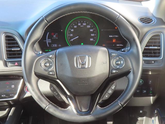 ヴェゼル ハイブリッドＺ・ホンダセンシング　認定中古車　ドライビングポジションシステム　電子制御パーキングブレーキ　シートヒーター　８インチ純正ナビ　バックカメラ　ＥＴＣ　ドライブレコーダー　クルーズコントロール　イモビライザー　電動シート（31枚目）