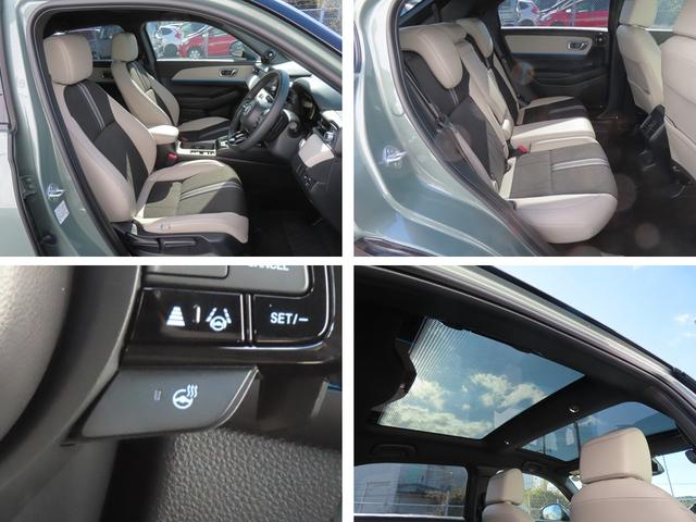 ヴェゼル ｅ：ＨＥＶＺ・ＰＬａＹパッケージ　認定中古車　スタイリングヒーター　サンルーフ　電子制御パーキングブレーキ　ブラインドスポットモニター　ホンダコネクト対応ナビ　シートヒーター　全周囲カメラ　ＥＴＣ　前後ドライブレコーダー（6枚目）