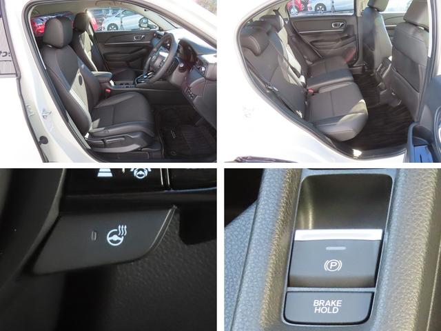 ヴェゼル ｅ：ＨＥＶＺ　認定中古車ステアリングヒーター電子制御パーキングブレーキホンダコネクト対応ナビシートヒーターＥＴＣクルーズコントロールイモビライザー障害物センサーフルセグＵＳＢＢｌｕｅｔｏｏｔｈ（4枚目）