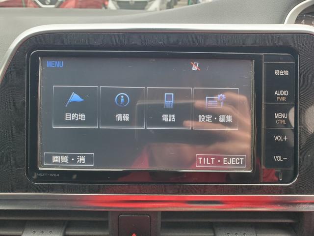 シエンタ Ｇ　純正ナビ　ＣＤ　ＤＶＤＢｌｕｅｔｏｏｔｈ　Ｂｌｕｅｔｏｏｔｈ　フルセグＴＶ　Ｂカメラ　ＥＴＣ　両側パワースライドドア　社外１５インチアルミホイール　プッシュスタート　衝突被害軽減ブレーキ　アイスト（44枚目）
