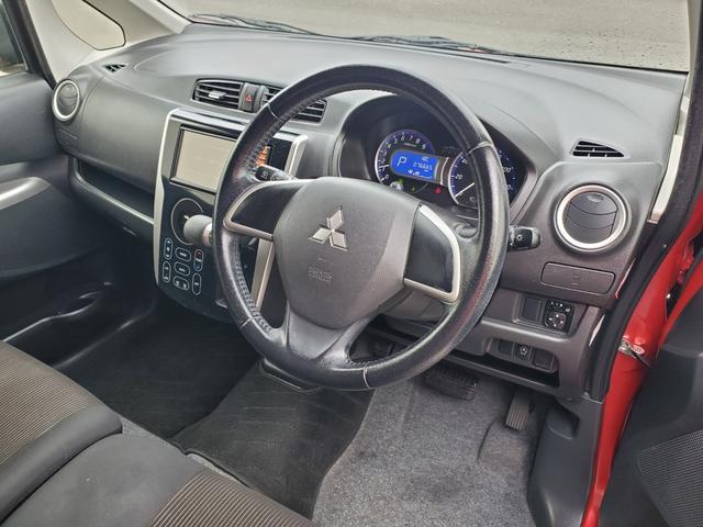 eKカスタム G 純正ナビ フルセグ CD USB バックカメラ アイドリングストップ スマートキー HIDヘッドライト(11枚目)