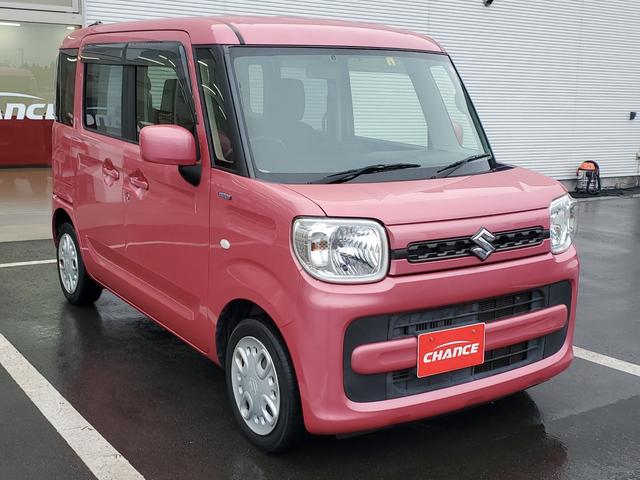 スペーシア ハイブリッドG ナビ フルセグ CD DVD Bluetooth接続 USB ETC 両側スライドドア  スマートキー ワンオーナー 電動格納ミラー(5枚目)