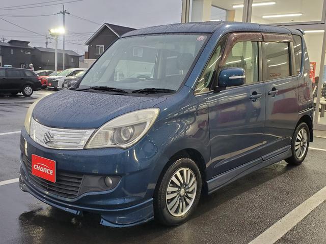 ソリオ S 社外ナビ フルセグ CD/DVD バックカメラ ETC 両側パワースライドドア HIDヘッドライト スマートキー 純正14インチアルミホイール(3枚目)