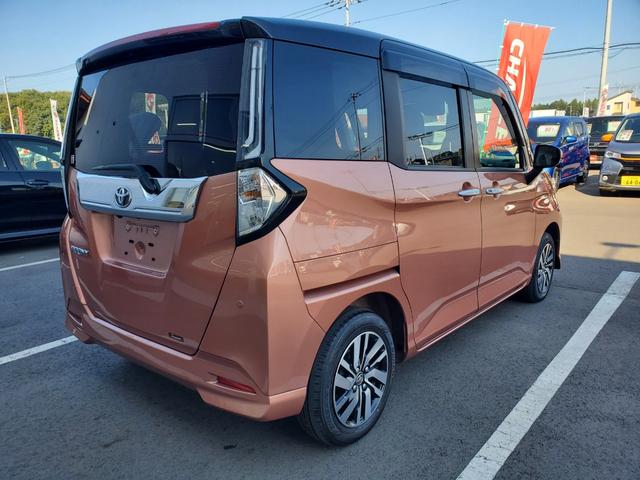 ルーミー カスタムＧ　ナビ　ワンセグ　バックカメラ　ＥＴＣ　Ｂｌｕｅｔｏｏｔｈ　ＣＤ　両側電動スライドドア　クルーズコントロール　アイドリングストップ　コーナーセンサー　シートヒーター　純正１４インチＡＷ　スマートキー（7枚目）