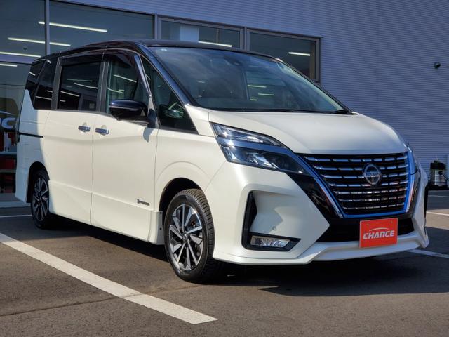 セレナ e-パワー ハイウェイスターV 純正ナビ フルセグTV アラウンドビューモニター CD/DVD ETC 両側パワースライドドア ドライブレコーダー前後 LEDヘッドライト フォグランプ コーナーセンサー プロパイロット(5枚目)