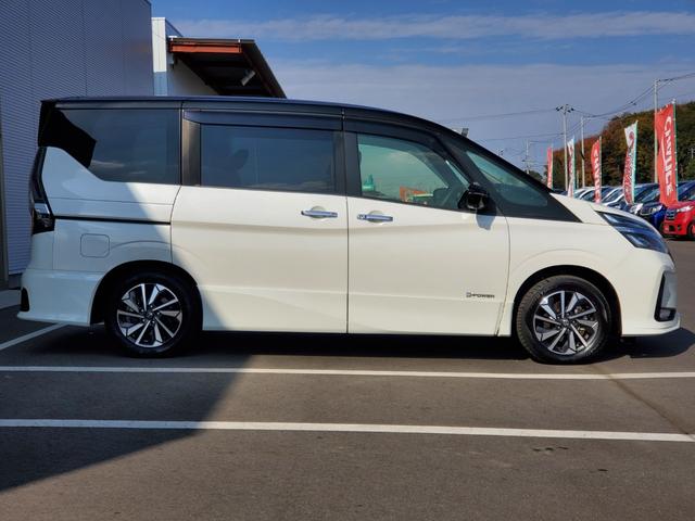 セレナ e-パワー ハイウェイスターV 純正ナビ フルセグTV アラウンドビューモニター CD/DVD ETC 両側パワースライドドア ドライブレコーダー前後 LEDヘッドライト フォグランプ コーナーセンサー プロパイロット(6枚目)