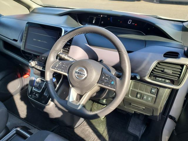 セレナ e-パワー ハイウェイスターV 純正ナビ フルセグTV アラウンドビューモニター CD/DVD ETC 両側パワースライドドア ドライブレコーダー前後 LEDヘッドライト フォグランプ コーナーセンサー プロパイロット(11枚目)