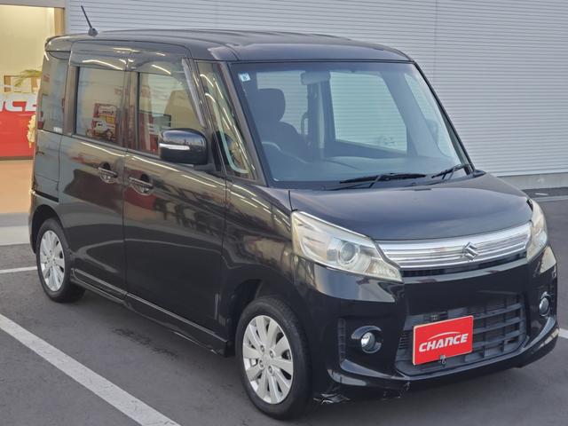 スペーシアカスタム XS 社外ナビ フルセグ バックカメラ ETC Bluetooth接続 CD/DVD 左側電動スライドドア HIDヘッドライト スマートキー 純正14インチアルミホイール(5枚目)