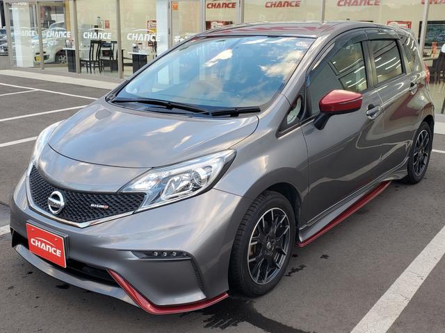 ノート ニスモ ナビ フルセグ CD DVD Bluetooth接続 バックカメラ ETC 前ドライブレコーダー 電動格納ミラー ワンオーナー スマートキー LEDヘッドライト(3枚目)