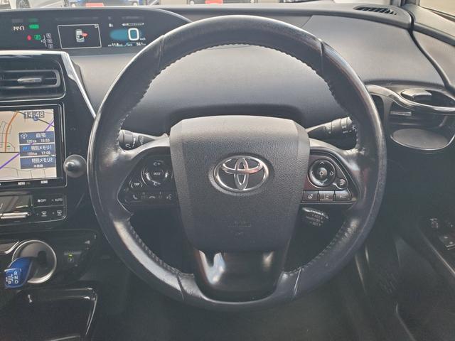 プリウスPHV Sセーフティプラス ナビ フルセグ CD DVD Bluetooth バックカメラ ETC クルーズコントロール 前席シートヒーター ステアリングヒーター 前ドライブレコーダー LEDヘッドライト モデリスタエアロ(16枚目)