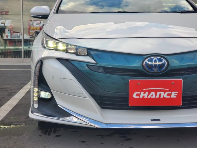 プリウスPHV Sセーフティプラス ナビ フルセグ CD DVD Bluetooth バックカメラ ETC クルーズコントロール 前席シートヒーター ステアリングヒーター 前ドライブレコーダー LEDヘッドライト モデリスタエアロ(60枚目)