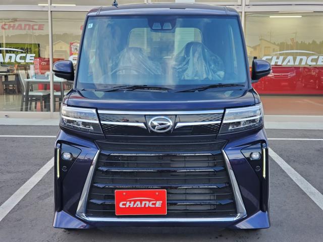 タント カスタムＸ　両側パワースライドドア　前席シートヒーター　ＬＥＤヘッドライト　アイドリングストップ　スマートアシスト　スマートキー（4枚目）