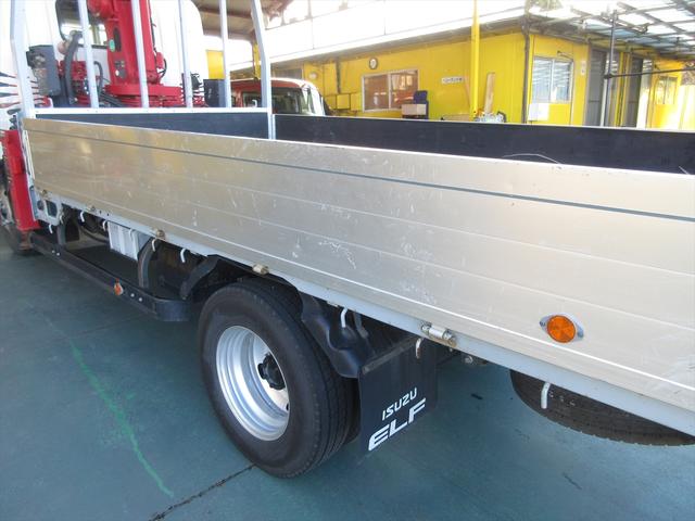 エルフトラック ロング高床　３．０ディーゼルターボ　ハイキャブ　３段クレーン　フックイン　ラジコン　キーレス　ＥＴＣ　電動格納ミラー　アイドリングストップ　フォグランプ（49枚目）