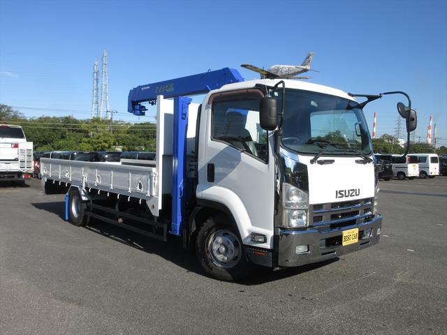 フォワード タダノ4段クレーン 6速マニュアル ラジコン フックイン ロングジャッキ 電動格納ミラー ETC パワーウィンドウ 2.2トン(5枚目)