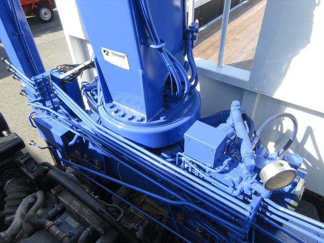 フォワード タダノ4段クレーン 6速マニュアル ラジコン フックイン ロングジャッキ 電動格納ミラー ETC パワーウィンドウ 2.2トン(44枚目)