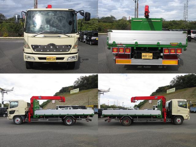 レンジャープロ ベースグレード ユニック5段クレーン ラジコン フックイン 吊上荷重2.93トン 6速マニュアル バックカメラ ETC パワーウィンドウ 電動格納ミラー 3700kg積載(17枚目)