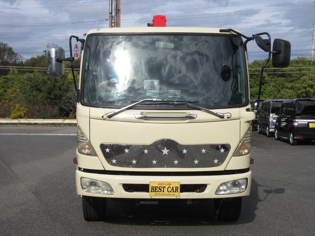 レンジャープロ ベースグレード ユニック5段クレーン ラジコン フックイン 吊上荷重2.93トン 6速マニュアル バックカメラ ETC パワーウィンドウ 電動格納ミラー 3700kg積載(18枚目)