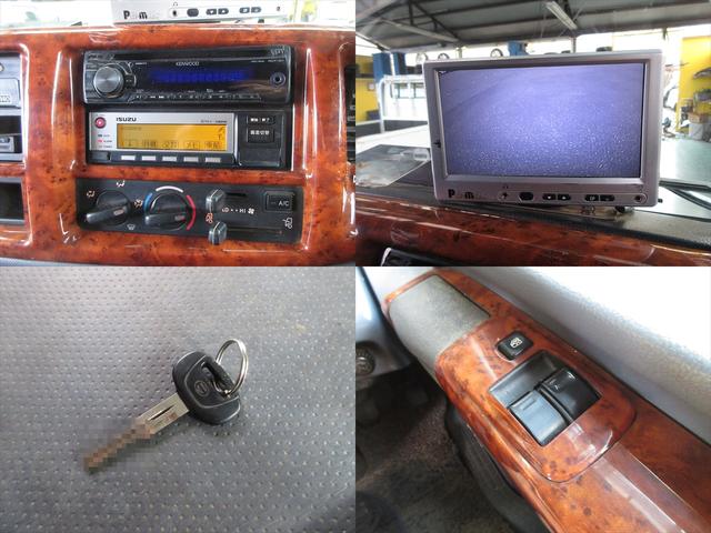 レンジャープロ ベースグレード ユニック5段クレーン ラジコン フックイン 吊上荷重2.93トン 6速マニュアル バックカメラ ETC パワーウィンドウ 電動格納ミラー 3700kg積載(23枚目)