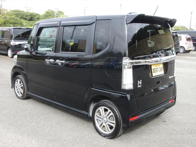 Ｎ－ＢＯＸカスタム Ｇ・Ｌパッケージ　地デジメモリーナビ　片側パワースライドドア　スマートキー　プッシュスタート　ＨＩＤヘッドライト　フォグランプ　オートライト　ＥＴＣ　オートエアコン　アイドリングストップ（6枚目）