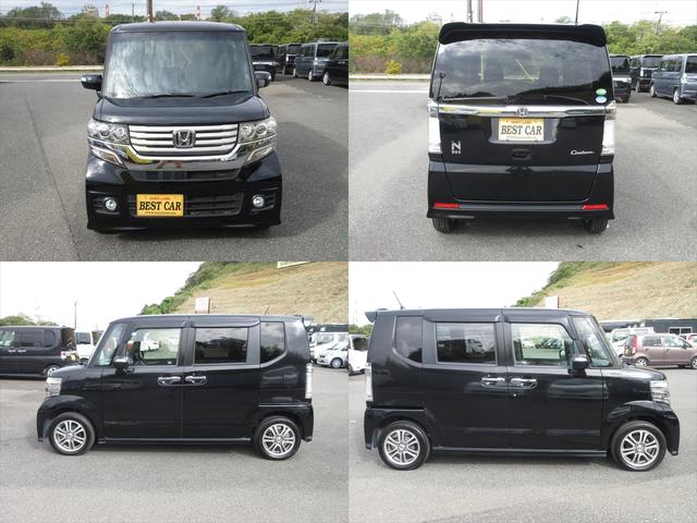 Ｎ－ＢＯＸカスタム Ｇ・Ｌパッケージ　地デジメモリーナビ　片側パワースライドドア　スマートキー　プッシュスタート　ＨＩＤヘッドライト　フォグランプ　オートライト　ＥＴＣ　オートエアコン　アイドリングストップ（18枚目）