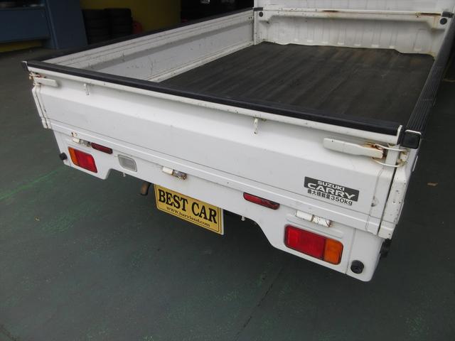 キャリイトラック KC エアコン パワステ 3方開 2WD 5速マニュアル ヘッドライトレベライザー(33枚目)