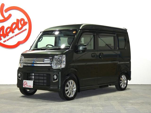 エブリイワゴン ＰＺターボスペシャル　ワンオーナー　純正ＳＤナビ・ＴＶ　ＥＴＣ２．０　Ｂカメラ　両側パワースライド　スマートキー　プッシュスタート　デュアルカメラブレーキサポート　電動オートステップ　シートヒーター　ディスチャージ（2枚目）