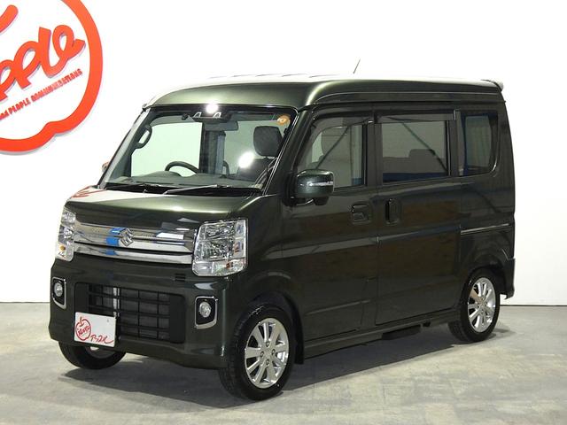 エブリイワゴン ＰＺターボスペシャル　ワンオーナー　純正ＳＤナビ・ＴＶ　ＥＴＣ２．０　Ｂカメラ　両側パワースライド　スマートキー　プッシュスタート　デュアルカメラブレーキサポート　電動オートステップ　シートヒーター　ディスチャージ（6枚目）