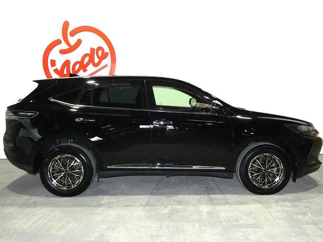 ハリアー エレガンス 純正SDナビ・TV ETC Bカメラ スマートキー・プッシュスタート LEDヘッド JBLプレミアムサウンド ドライブレコーダー 社外AW ハーフレザー パワーシート 保証書 取説 ナビ取説 Sキー(9枚目)