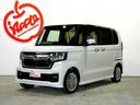 N-BOXカスタム Lターボ ワンオーナー 純正SDナビ・TV ETC Bカメラ 両側パワースライド LEDヘッド ホンダセンシング スマートキー プッシュスタート シートヒーター クルコン ハーフレザー 保証書 取説 スペアキー 中古車画像_2