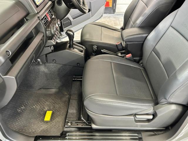 ジムニーシエラ JC ワンオーナー スマートキー2個 社外ナビ&フルセグ&BT バックモニター 革調シートカバー 前後ドライブレコーダー ETC セーフティサポート タイヤ215/75R15 純正アルミ クルコン(12枚目)