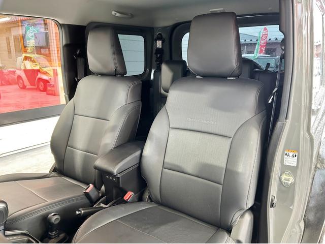 ジムニーシエラ JC ワンオーナー スマートキー2個 社外ナビ&フルセグ&BT バックモニター 革調シートカバー 前後ドライブレコーダー ETC セーフティサポート タイヤ215/75R15 純正アルミ クルコン(13枚目)