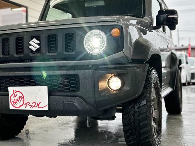 ジムニーシエラ JC ワンオーナー スマートキー2個 社外ナビ&フルセグ&BT バックモニター 革調シートカバー 前後ドライブレコーダー ETC セーフティサポート タイヤ215/75R15 純正アルミ クルコン(34枚目)