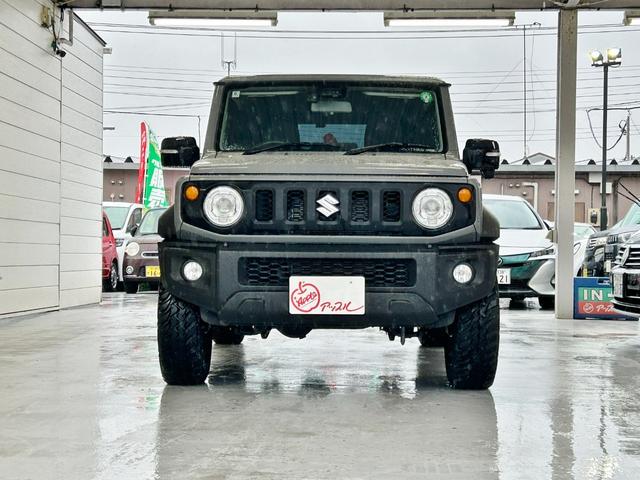 ジムニーシエラ JC ワンオーナー スマートキー2個 社外ナビ&フルセグ&BT バックモニター 革調シートカバー 前後ドライブレコーダー ETC セーフティサポート タイヤ215/75R15 純正アルミ クルコン(36枚目)