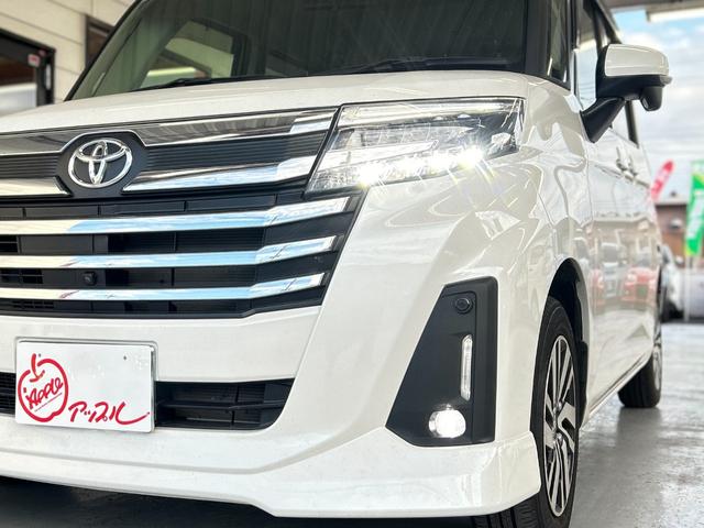 ルーミー カスタムＧ　ワンオーナー　スマートキー２個　ＬＥＤヘッドライト＆ＬＥＤフォグ　両側パワースライドドア　パノラミックビューパッケージ　スマートアシスト　フルセグＴＶ　レーダークルーズコントロール　純正アルミ（37枚目）