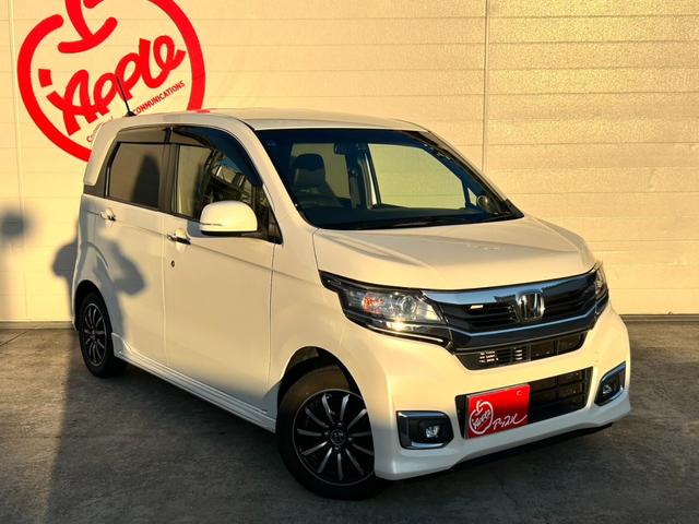 Ｎ－ＷＧＮカスタム Ｇ・Ｌパッケージ　ＥＴＣ　バックカメラ　ナビ　ＴＶ　オートクルーズコントロール　オートライト　ＨＩＤ　スマートキー　アイドリングストップ　ベンチシート　ＣＶＴ　盗難防止システム　ＡＢＳ　ＥＳＣ　ＣＤ　ＤＶＤ再生　ＵＳＢ（13枚目）