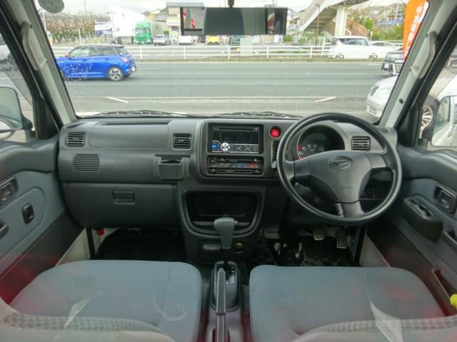 ハイゼットトラック 社外チューナー・CDプレーヤー・MP3プレーヤー・USB接続・社外スピーカー・社外アルミホイール(10枚目)