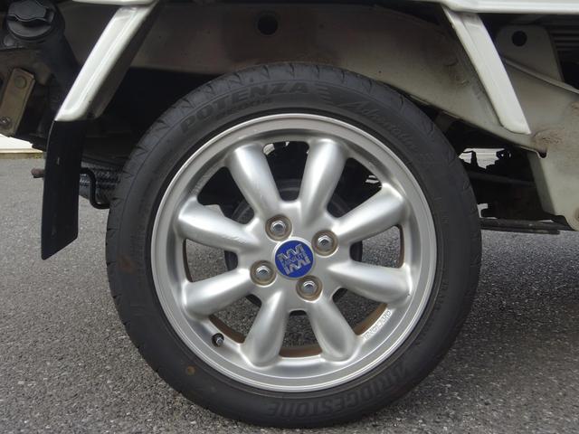 ハイゼットトラック 社外チューナー・CDプレーヤー・MP3プレーヤー・USB接続・社外スピーカー・社外アルミホイール(12枚目)