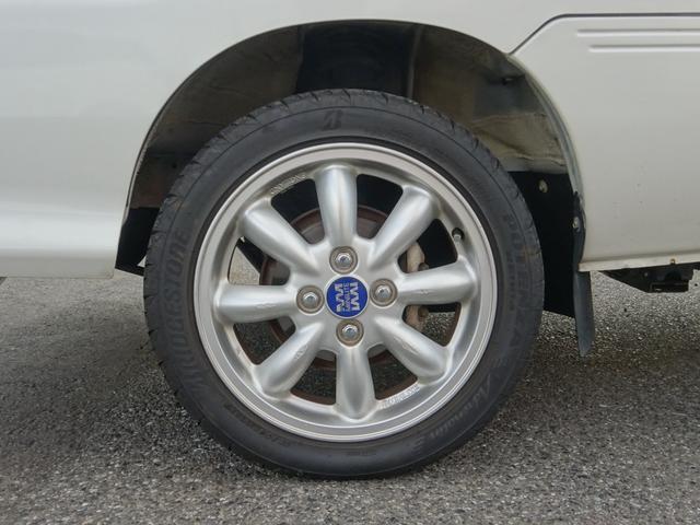 ハイゼットトラック 社外チューナー・CDプレーヤー・MP3プレーヤー・USB接続・社外スピーカー・社外アルミホイール(14枚目)