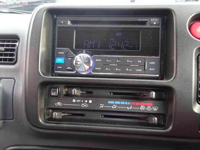 ハイゼットトラック 社外チューナー・CDプレーヤー・MP3プレーヤー・USB接続・社外スピーカー・社外アルミホイール(17枚目)