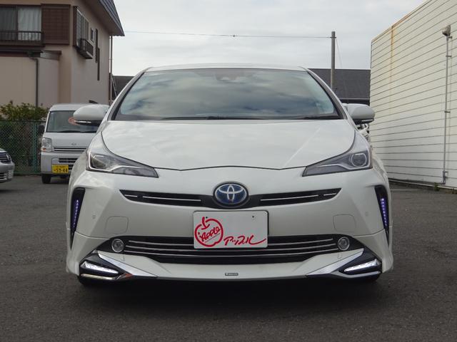 プリウス S モデリスタエアロ・モデリスタアルミホイール・ワンオーナー・純正ナビ・フルセグ・Bluetooth対応・バックモニター・ビルトインETC・ステアリングスイッチ・プッシュスタート・スマートキー2個(3枚目)