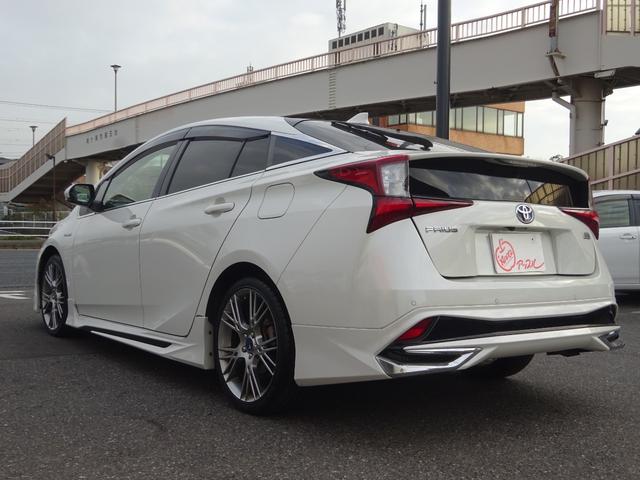 プリウス S モデリスタエアロ・モデリスタアルミホイール・ワンオーナー・純正ナビ・フルセグ・Bluetooth対応・バックモニター・ビルトインETC・ステアリングスイッチ・プッシュスタート・スマートキー2個(8枚目)