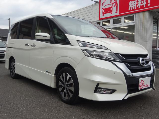 セレナ ハイウェイスター Vセレクション 社外ナビ・フルセグ・Bluetooth対応・全方位モニター・前方カメラ・サイドカメラ・バックモニター・インテリジェントパーキングアシスト・ビルトインETC・プッシュスタート・スマートキー(4枚目)