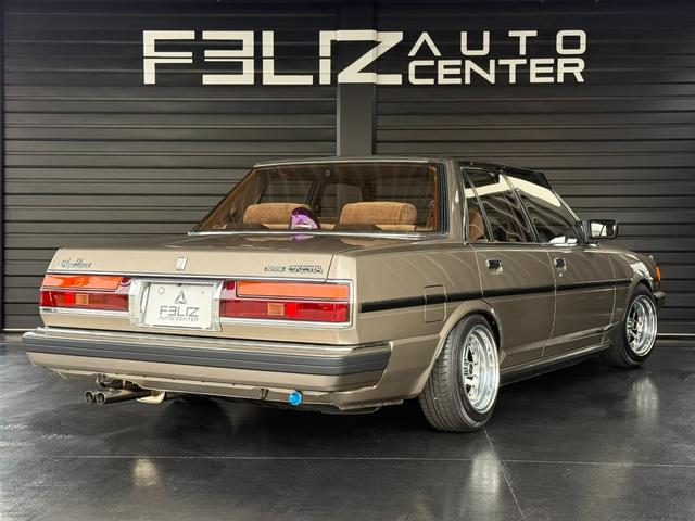 クレスタ スーパールーセント　Ｓ５９車両　フロントスポイラー　フェローチェ１４ＡＷ　イザナミ車高調　社外マフラー　ステンレスタコ足　ナビ　ＴＶ　Ｂカメラ（2枚目）