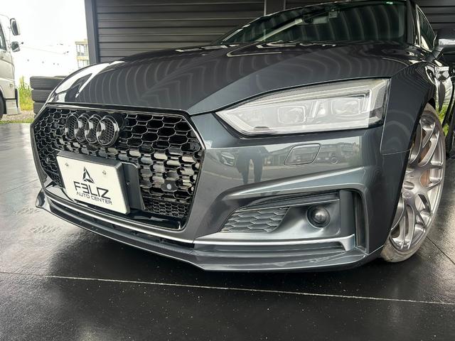Ａ５ ２．０ＴＦＳＩクワトロ　スポーツ　２．０ＴＦＳＩクワトロ　スポーツ（４名）　ナビ　ＴＶ　Ｓｌｉｎｅ　ＨＲＥ２０ＡＷ　アーミートリックスマフラー　Ｂｒｅｍｂｏブレーキキャリパーキット　リアビックローターキット　クリアランスソナー（11枚目）