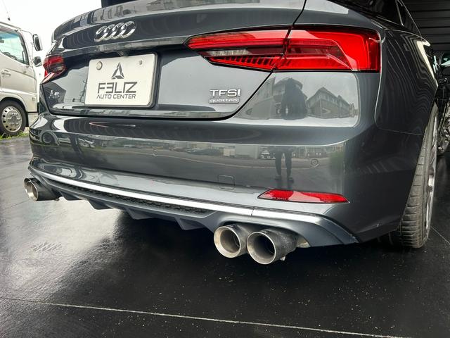 Ａ５ ２．０ＴＦＳＩクワトロ　スポーツ　２．０ＴＦＳＩクワトロ　スポーツ（４名）　ナビ　ＴＶ　Ｓｌｉｎｅ　ＨＲＥ２０ＡＷ　アーミートリックスマフラー　Ｂｒｅｍｂｏブレーキキャリパーキット　リアビックローターキット　クリアランスソナー（17枚目）