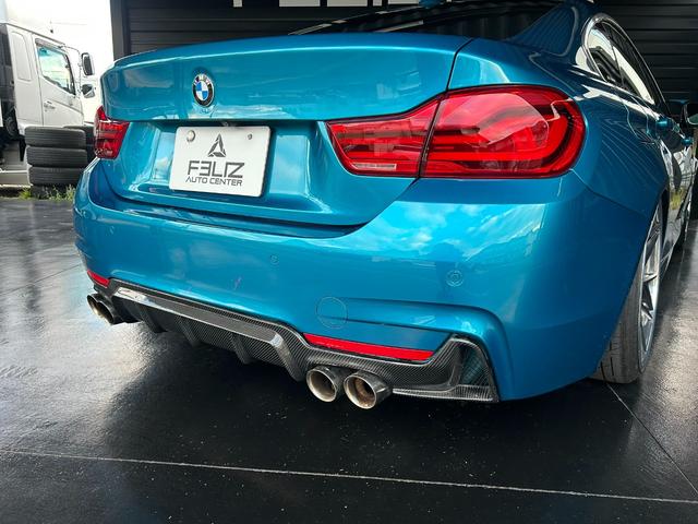 4シリーズ 420iグランクーペ イン スタイル スポーツ LCIモデル 特別仕様車300台限定車両 スナッパーロックブルー AIRLIFTエアサス BrixtonForged 20AW カーボンエアロ Kpipeエキゾースト RECAROシート 純正ナビ(19枚目)