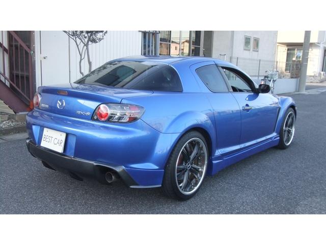 ＲＸ－８ タイプＳ　圧縮測定済　Ｆ　７．２　７．３　７．２　Ｒ　７．５　７．４　７．４　マツダスピードタイプエアロ　ＴＥＩＮ車高調　社外１９インチＡＷ（5枚目）